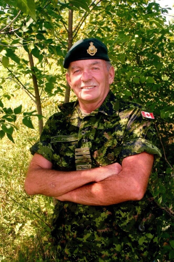 Photo of Lieutenant Colonel Ian Allan, OStJ, CD PURDIE