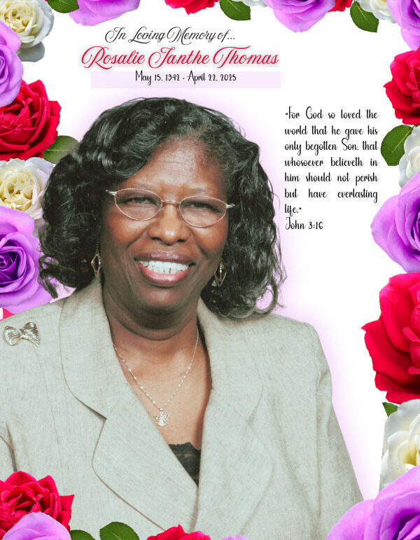 Photo of Mrs Rosalie Ianthe Thomas (Rose)